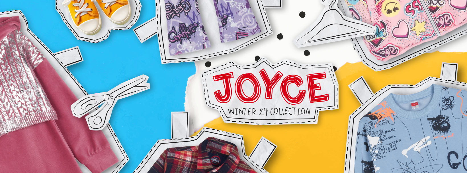 zimní kolekce dětského oblečení